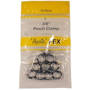 APOLLO PEX 3/8 in. Stainless Steel PEX Barb Pinch Clamp (10-Pack), 10PK PXPC3810PK